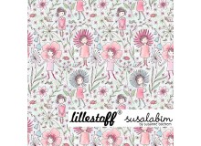 Bio Jersey Lillestoff - Blumenkinder Blumenmädchen